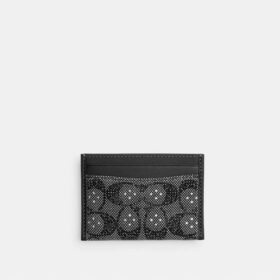 Essential Card Case in Crystal Signature Jacquard