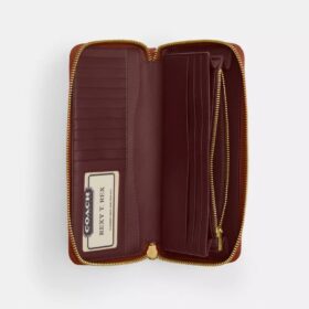 Essential Continental Wallet in Signature Canvas