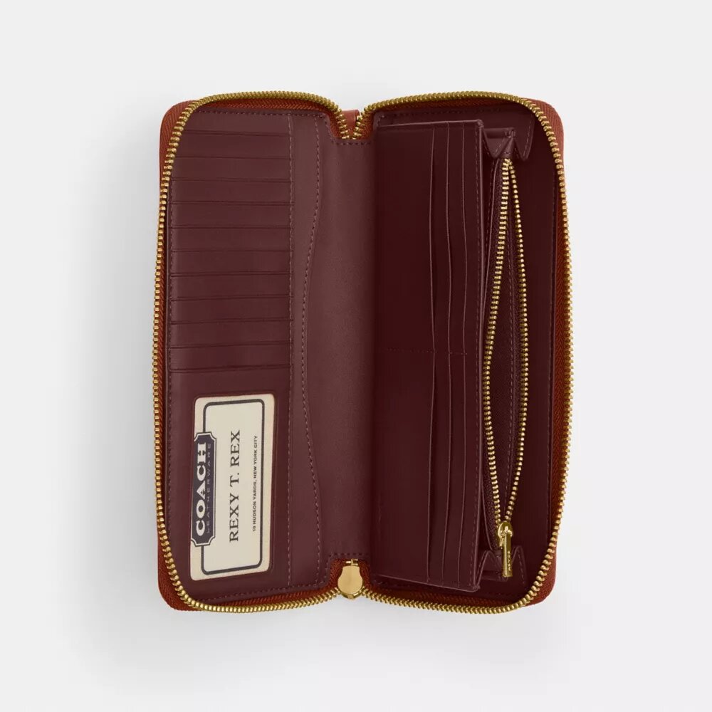Essential Continental Wallet in Signature Canvas
