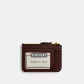 Essential Mini Id Card Case in Signature Jacquard