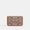 Essential Slim Card Case in Crystal Signature Jacquard