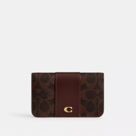 Essential Slim Card Case in Signature Canvas