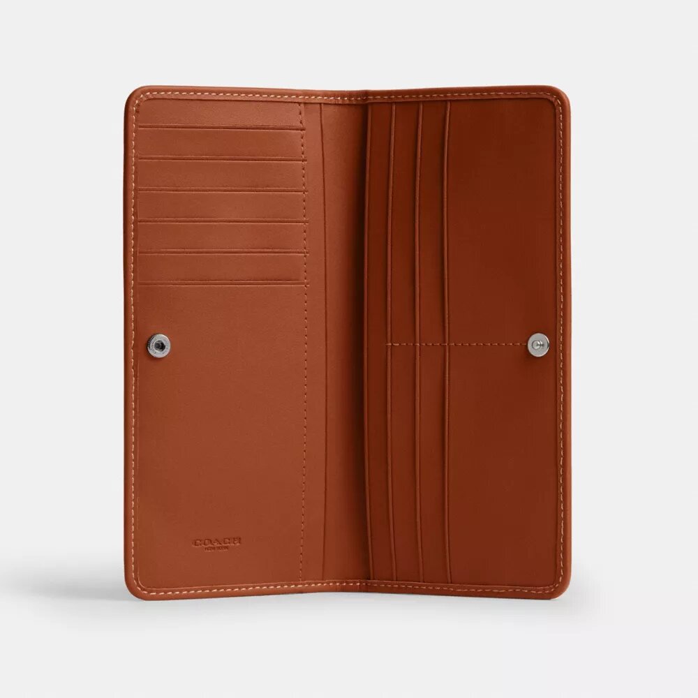 Essential Slim Wallet in Crystal Signature Jacquard