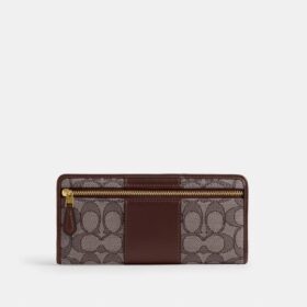 Essential Slim Wallet in Signature Jacquard