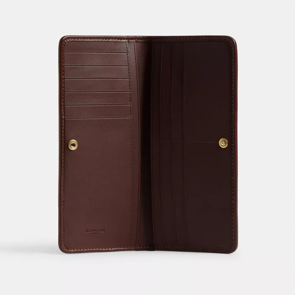 Essential Slim Wallet in Signature Jacquard
