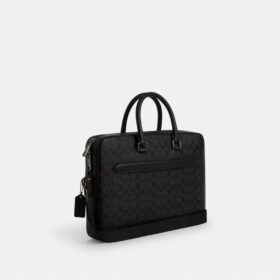 Ethan Slim Brief in Signature Canvas