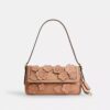 Etta Small Flap Shoulder Bag with Floral Applique