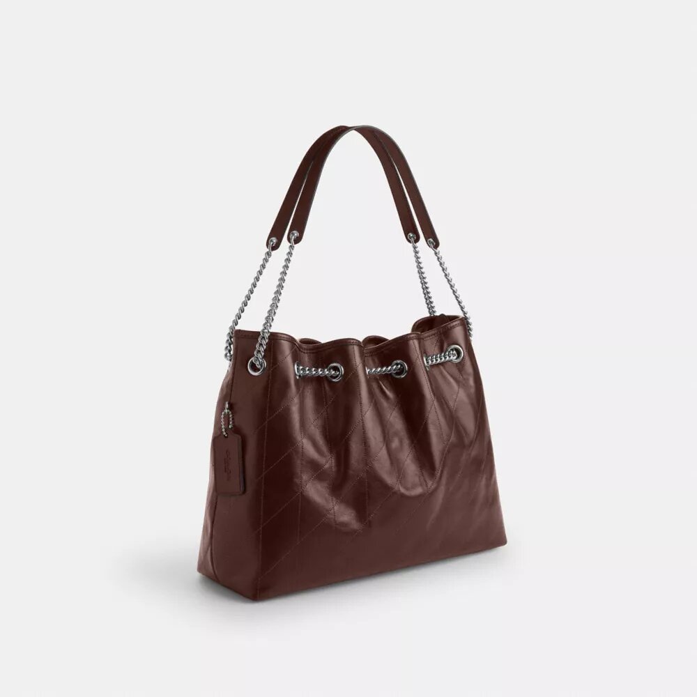 Evelyn Shoulder Bag with Quilting