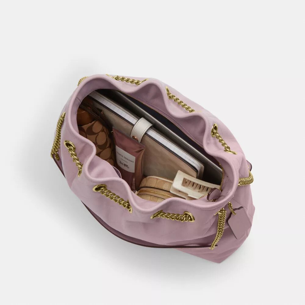 Evelyn Shoulder Bag with Quilting