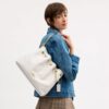 Evelyn Shoulder Bag with Quilting and Charm
