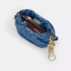 Faye Mini Drawstring Bag in Signature Denim