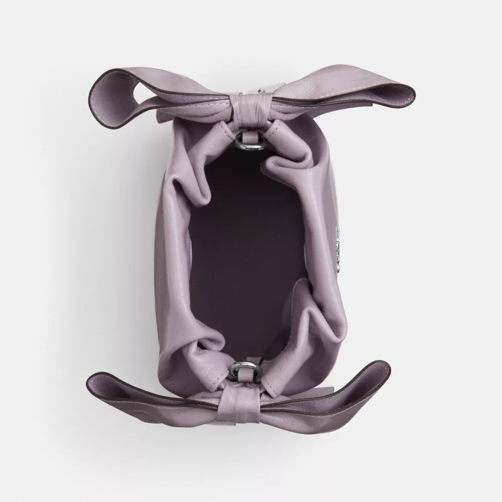 Faye Mini Drawstring Bag with Bows