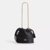 Faye Mini Drawstring Bag with Quilting