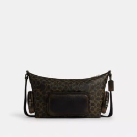 Finn Crossbody Bag with Pockets in Loved Signature Canvas