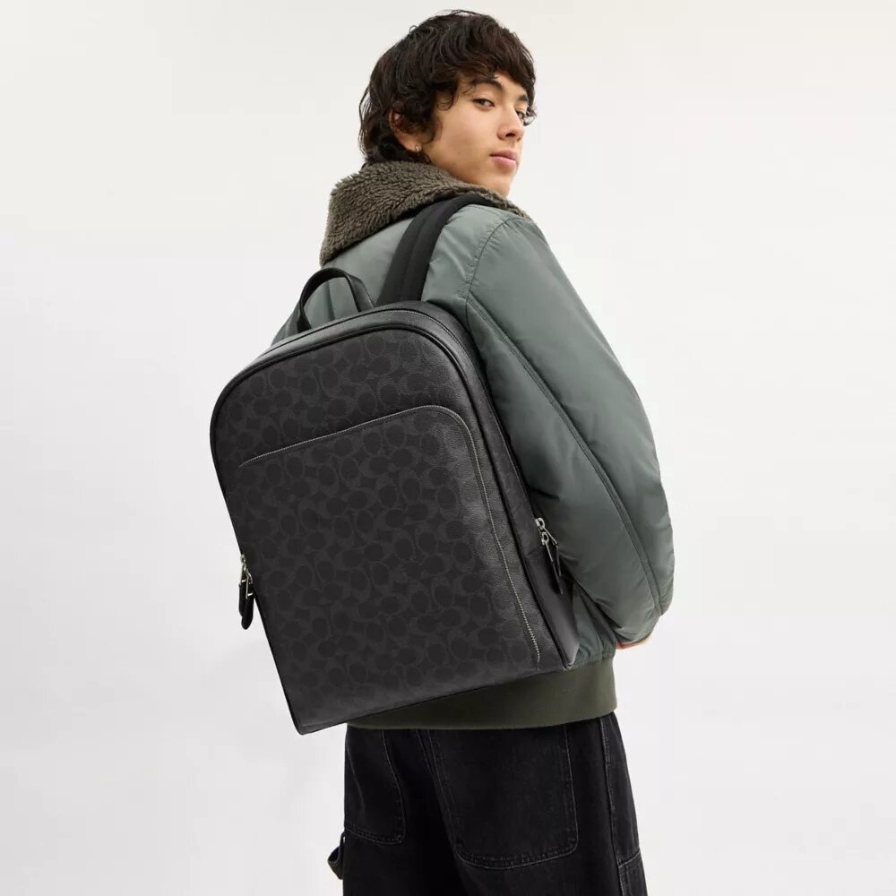 Gotham Backpack in Signature Canvas