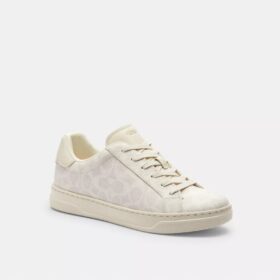 High Line Sneaker in Signature Canvas