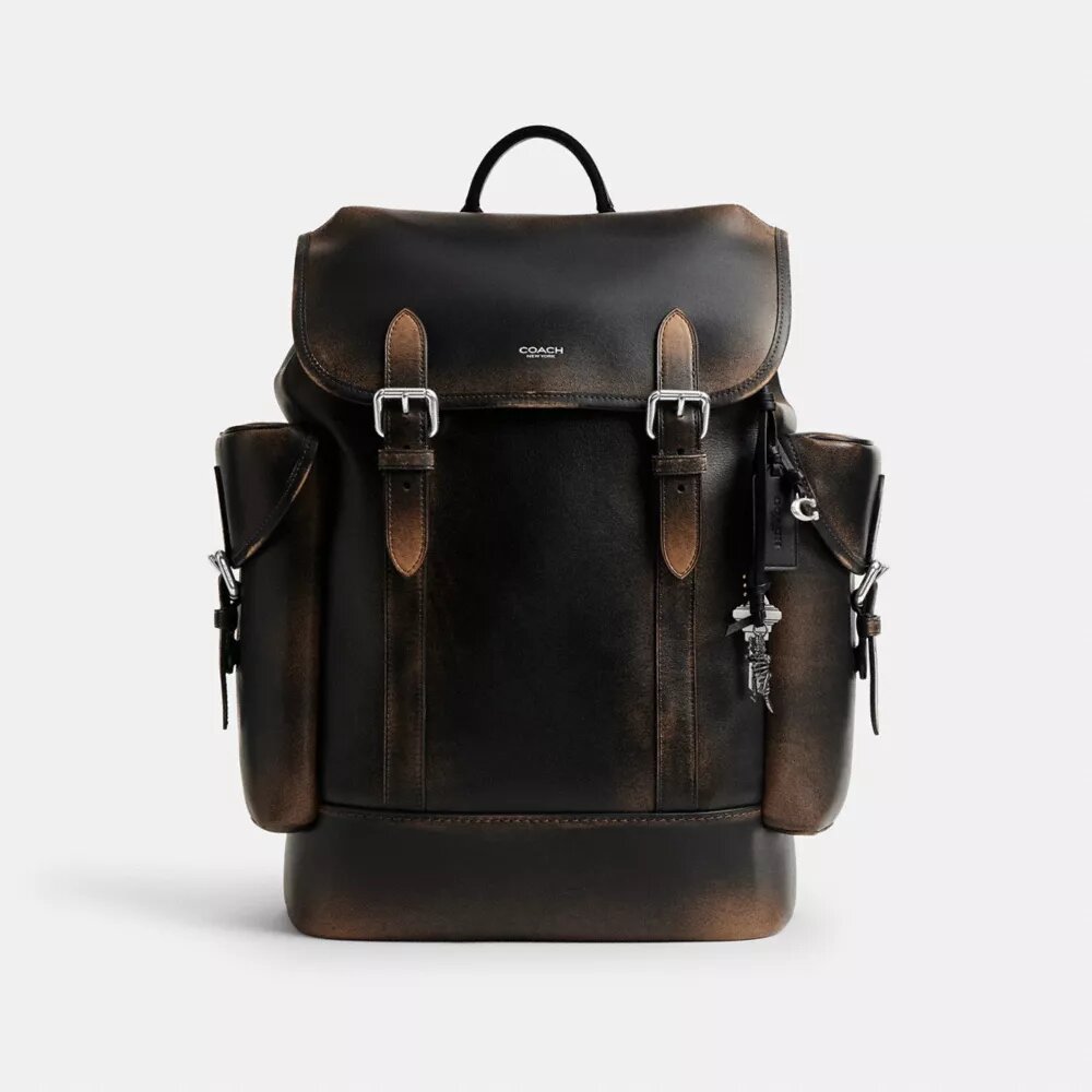 Hitch Backpack in Loved Leather