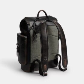 Hitch Backpack in Loved Leather