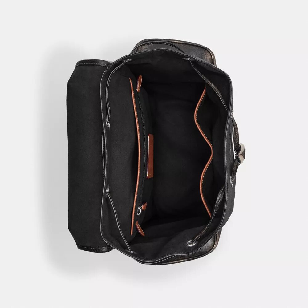Hitch Backpack in Loved Leather