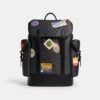 Hitch Backpack in Signature Canvas with Patches