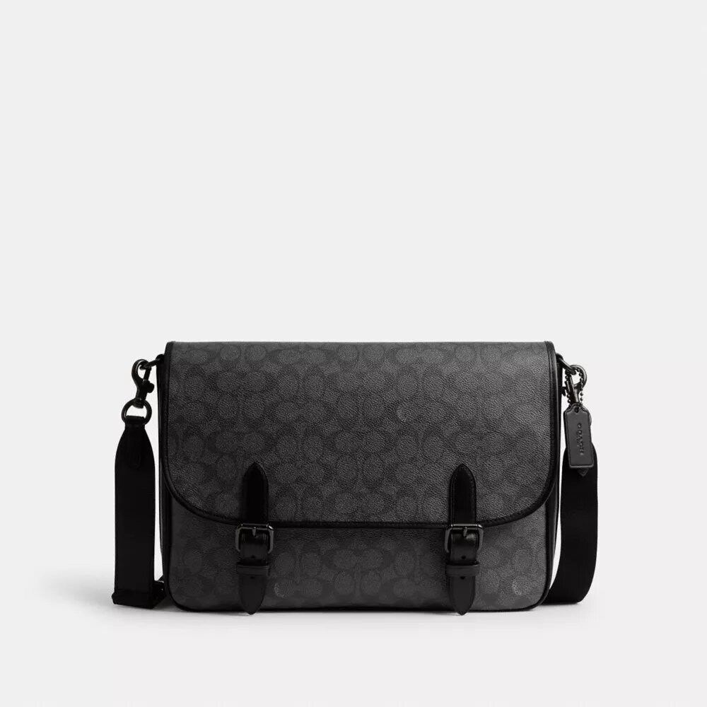 Hitch Messenger Bag in Signature Canvas