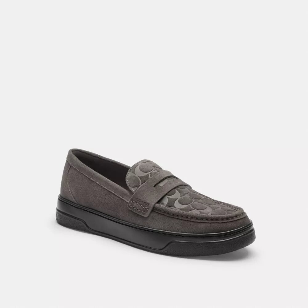 Hybrid Loafer with Signature Print
