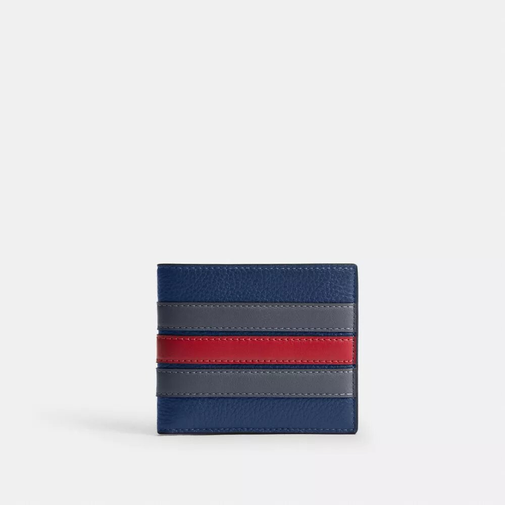 Id Billfold Wallet with Varsity Stripe