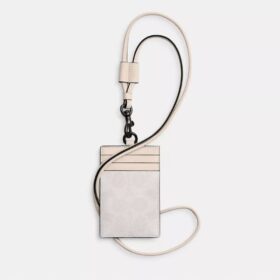 Id Lanyard in Signature Canvas