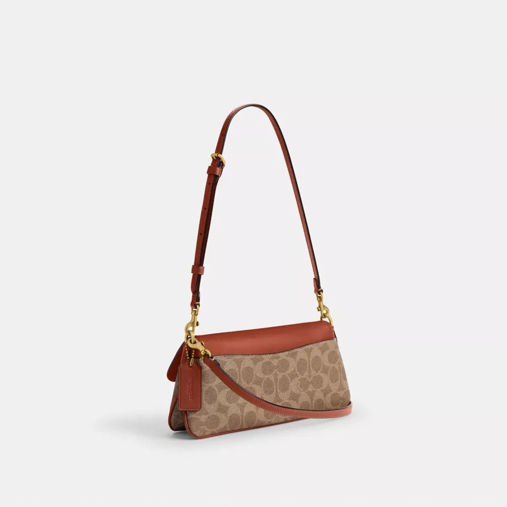 Jet Shoulder Bag in Signature Canvas