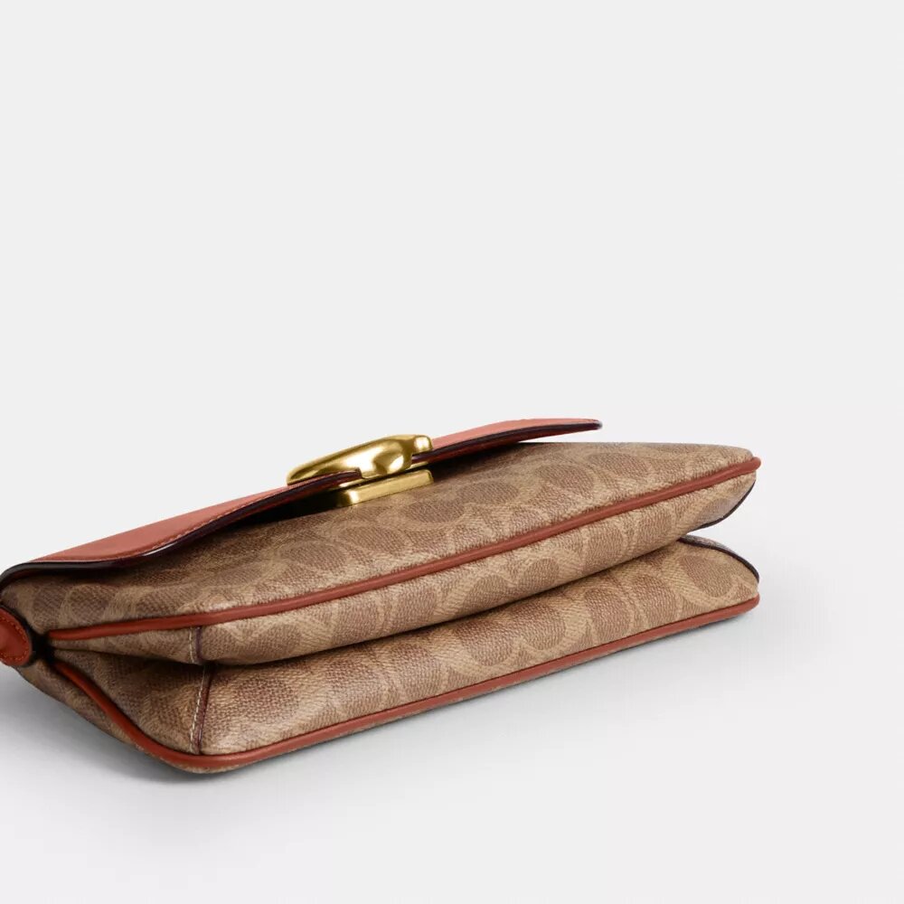 Jet Shoulder Bag in Signature Canvas