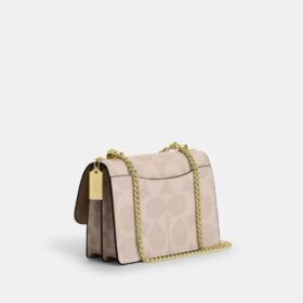 Klare Crossbody Bag in Blocked Signature Canvas