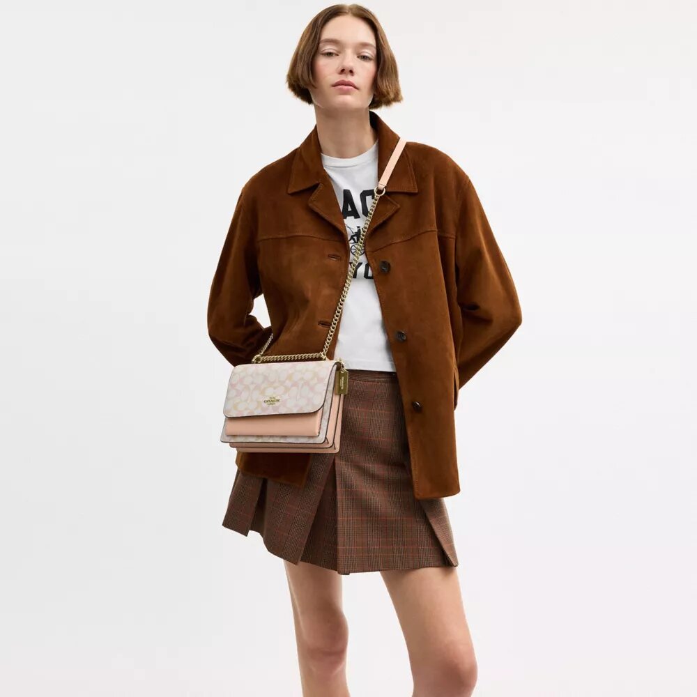 Klare Crossbody Bag in Signature Canvas