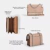 Klare Crossbody Bag in Signature Canvas