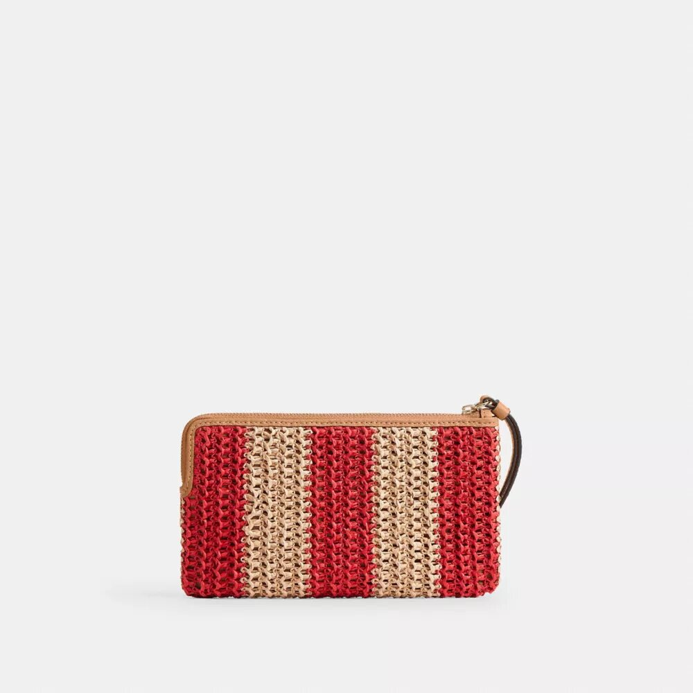 Large Corner Zip Wristlet