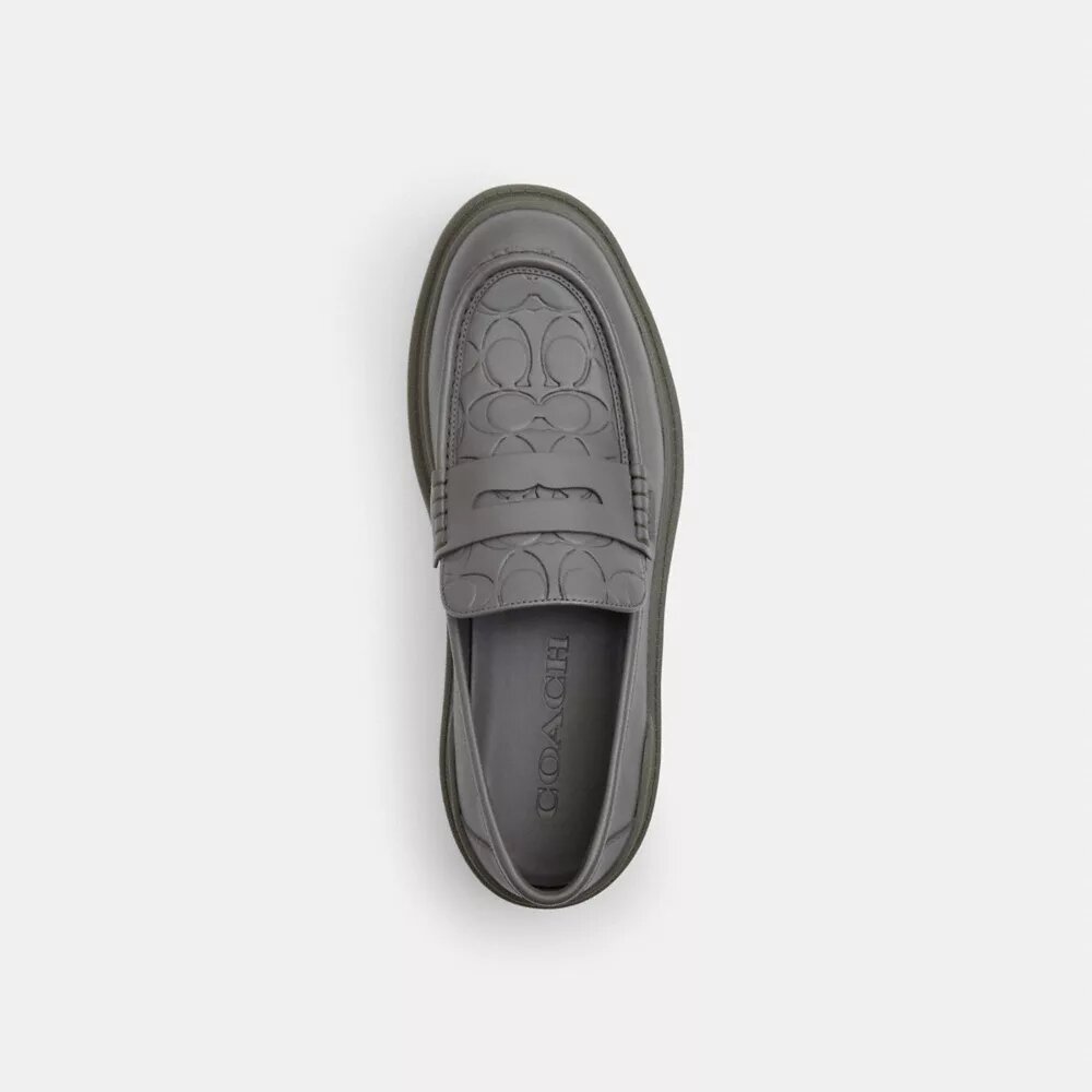 Loafer with Signature Print