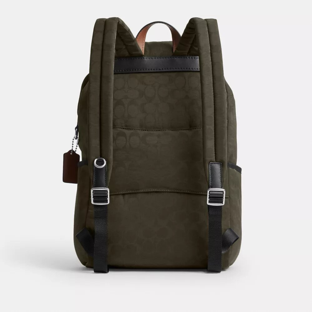 Logan Backpack in Signature Nylon