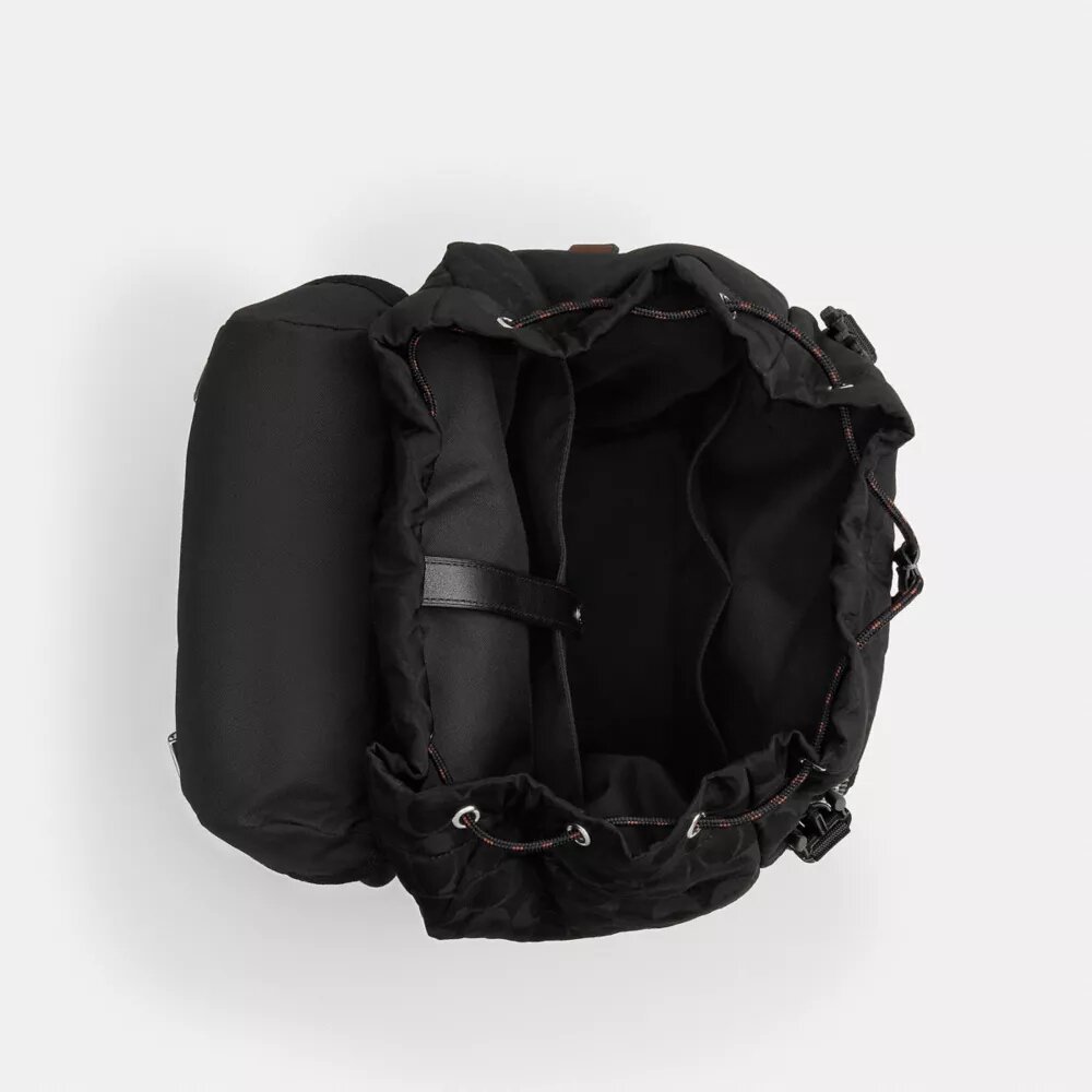 Logan Backpack in Signature Nylon