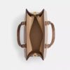 Maggie Small Tote Bag in Blocked Signature Canvas