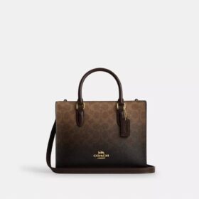 Maggie Small Tote Bag in Ombre Signature Canvas