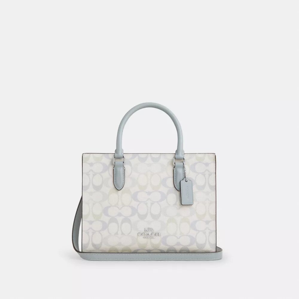 Maggie Small Tote Bag in Signature Canvas