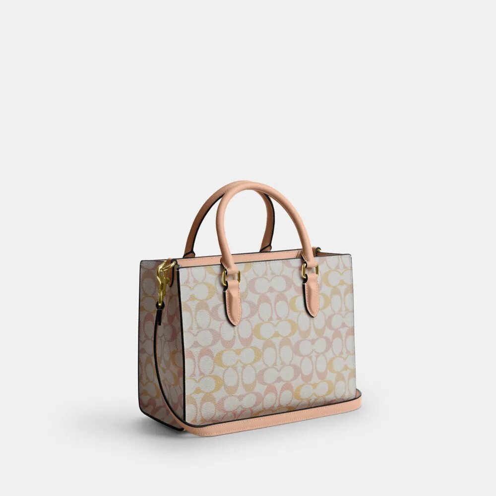 Maggie Small Tote Bag in Signature Canvas