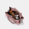 Maggie Small Tote Bag in Signature Leather
