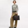 Maggie Tote Bag in Blocked Signature Canvas