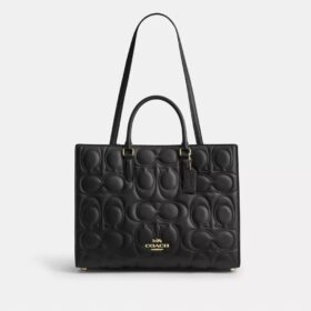 Maggie Tote Bag in Signature Leather