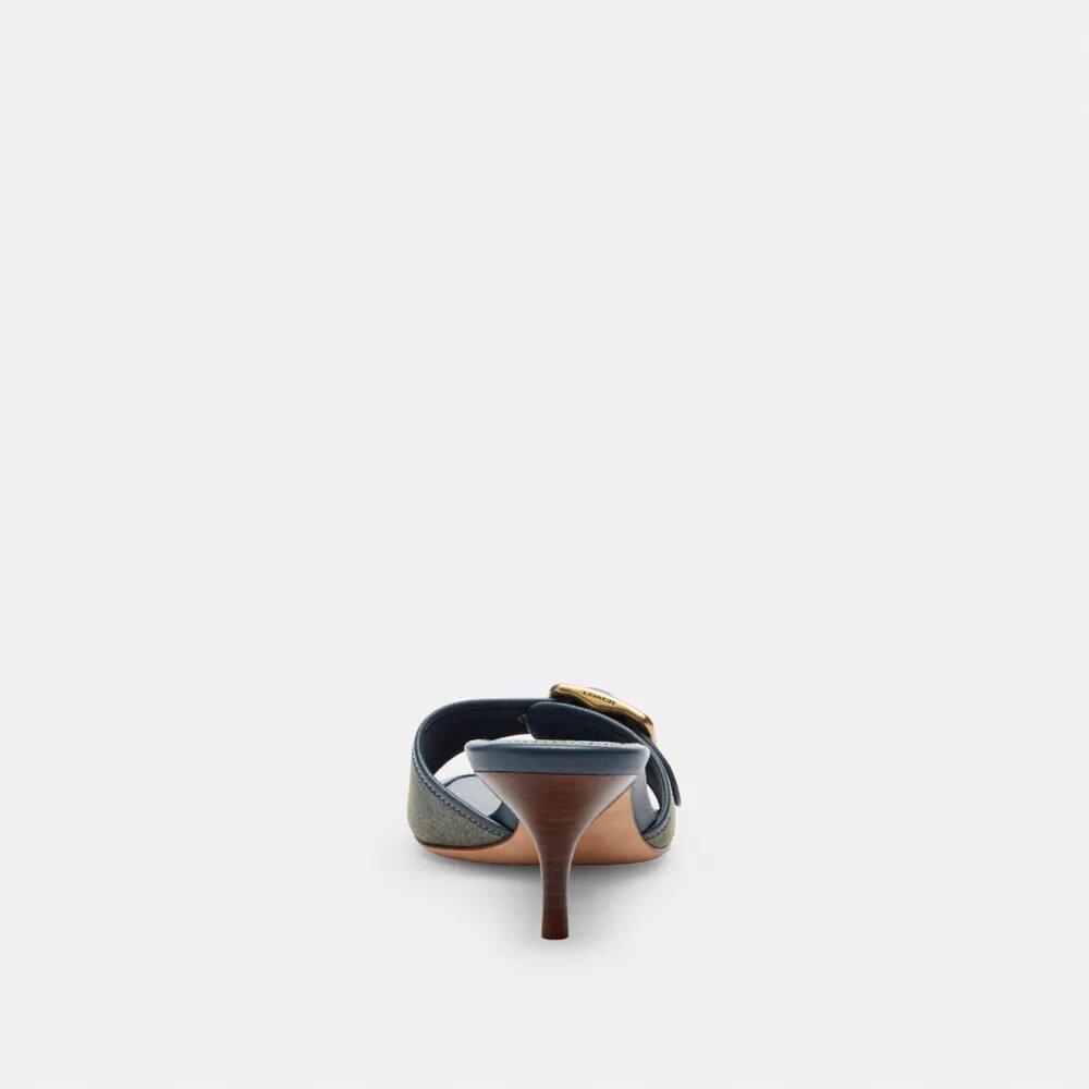 Margot Sandal in Loved Denim