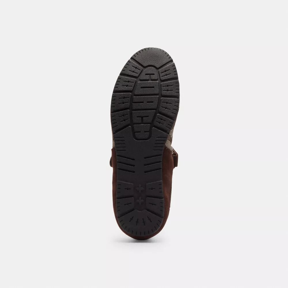 Mary Jane Sneaker in Signature Jacquard