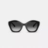 Maxi Sculpted C Oversized Geometric Sunglasses