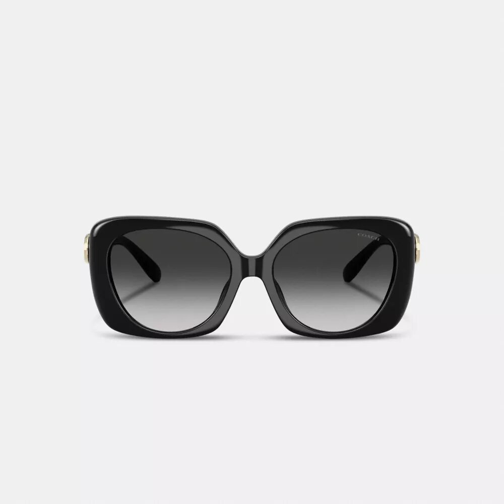 Maxi Sculpted C Oversized Square Sunglasses