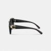 Maxi Sculpted C Oversized Square Sunglasses