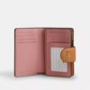 Medium Corner Zip Wallet in Signature Canvas